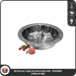 Nồi lẩu inox 2 ngăn size 45cm (mẫu A33) – 041040662 ( không có nắp)