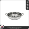 Nồi lẩu inox dày 0.8 size 26cm (mẫu A24) – 041040633 ( không có nắp)