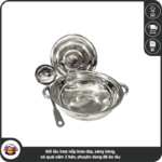 Nồi lẩu inox nắp inox dày, sáng bóng, có quai cầm 2 bên, chuyên dùng để ăn lẩu