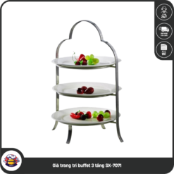 Giá trang trí buffet 3 tầng SX-7071