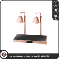 Đèn hâm nóng thức ăn 2 bóng- có bảng điều khiển 121252