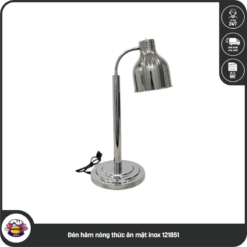 Đèn hâm nóng thức ăn mặt inox 121851