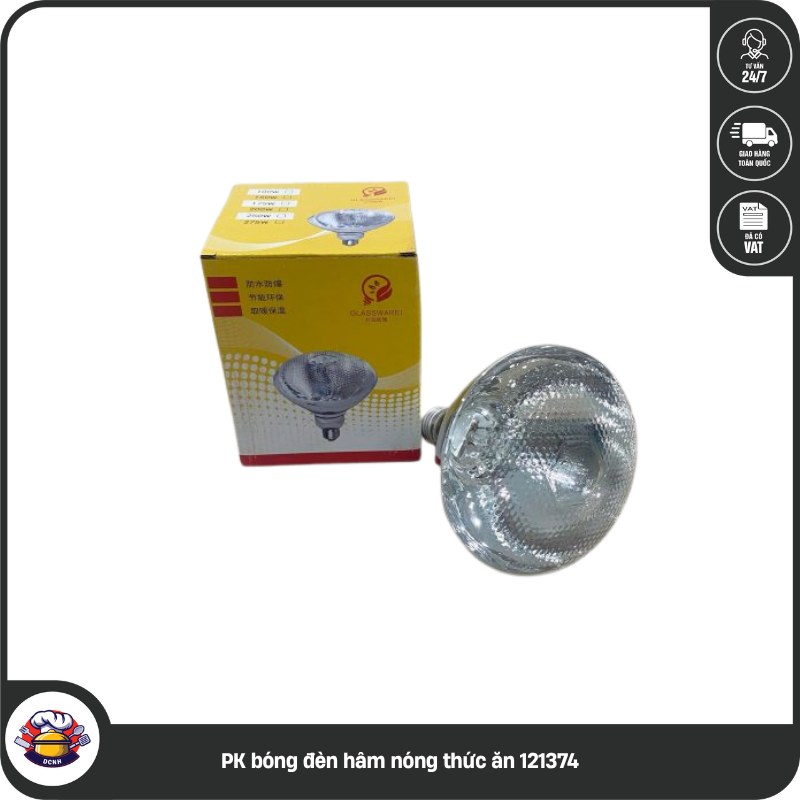 PK bóng đèn hâm nóng thức ăn 121374