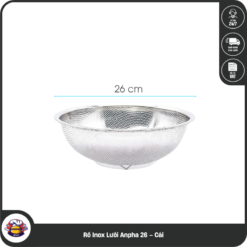 Rổ Inox Lưới Anpha 26 – Cái