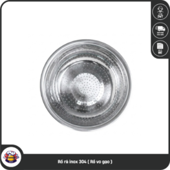 Rổ rá inox 304 ( Rổ vo gạo )