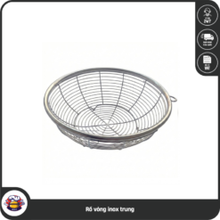 Rổ vòng inox trung