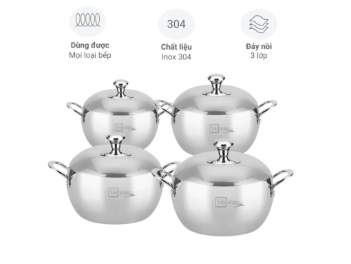 Dụng Cụ Inox Fivestar Cho Suất Ăn Công Nghiệp Dụng Cụ Inox Fivestar Cho Trường Học