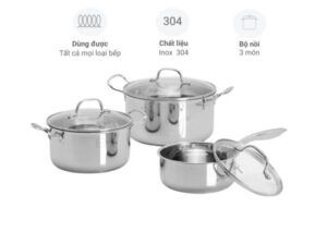 Dụng Cụ Inox Fivestar Cho Suất Ăn Công Nghiệp