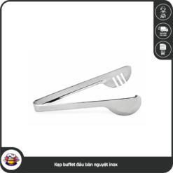 Kẹp buffet đầu bán nguyệt inox
