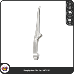 Kẹp gắp inox đầu dẹp SQC12012