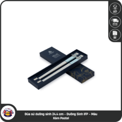 Đũa sứ dưỡng sinh 24.4 cm - Dưỡng Sinh IFP - Màu Xám Pastel
