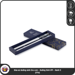Đũa sứ dưỡng sinh 24.4 cm - Dưỡng Sinh IFP - Xanh 3 (TTV)